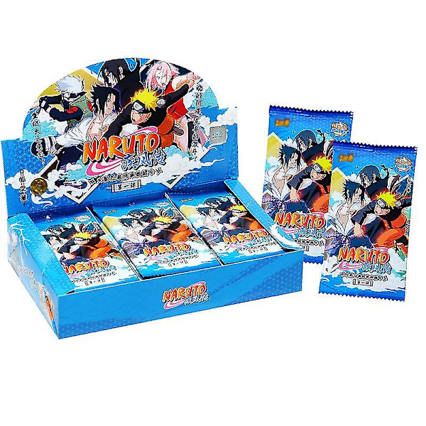 Nya Anime Naruto-kort Naruto Sasuke Hobby Collection Sällsynta spel Samlarkort Figur Kakashi Barnpresent Leksaker Tw