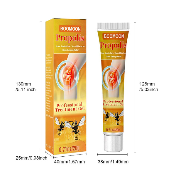 1-5X Beevenom New Zealand Bee Professional Treatment Gel Natural 20gA 1pcs 3pcs