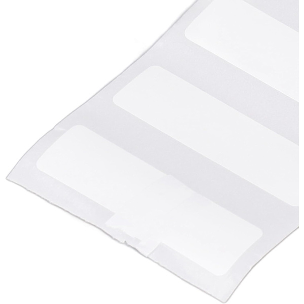 3 ruller selvklebende termisk papir gjennomsiktig trykk lett skalerer hvitt termisk kvittopapir for småbedrifter i hjemmet (50 * 15 mm) 50*15 mm