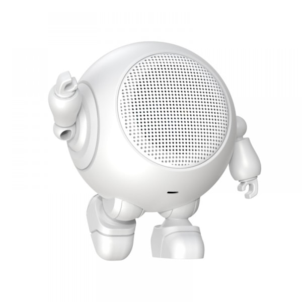 Bluetooth-robot Högtalare Söt Bärbar Liten Stål Bluetooth