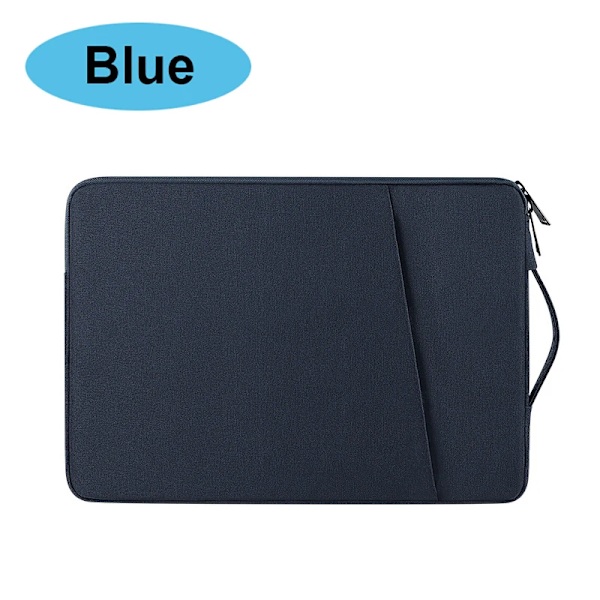 Laptopfodral Case 13, 13,3, 14, 15, 15,6 15,4 tum för Macbook Pro Air Vattentätt Notebook- cover Lenovo ASUS Huawei-väska Blå För 13-13,3 tum