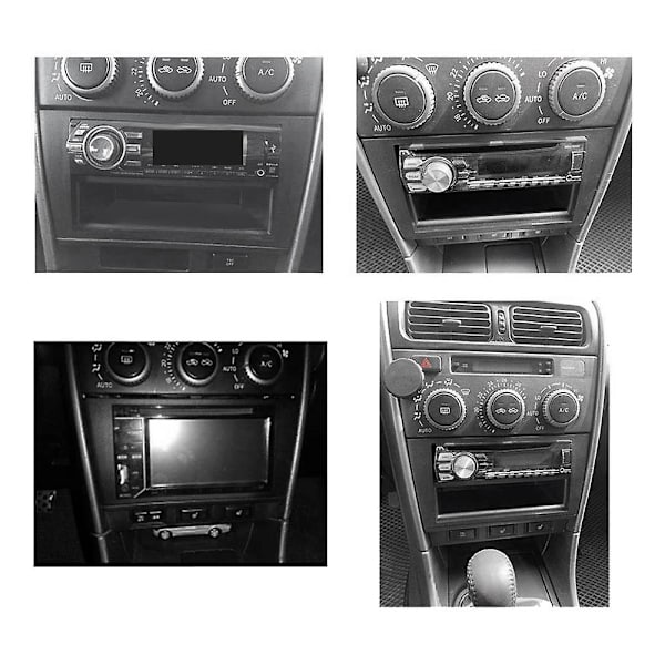 2din bilstereo radio fascia panel ram til Is200 Is300 Altezza 1995-2006