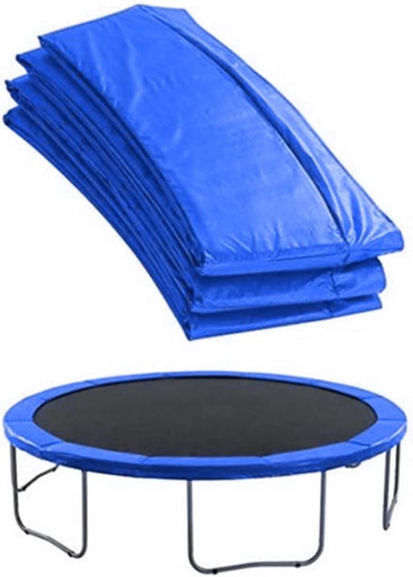 2-Pack Trampoline Edge Protection, 244cm diameter - blue+green 2.44 m