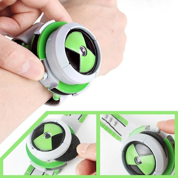 Ben 10 Ultimate Omnitrix Watch Style Japan Force S9R3 Alien Kids projektor/leksak [DB]