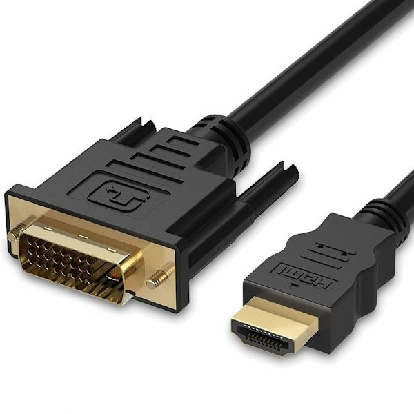 XJ-HDMI - DVI-sovitinkaapeli – max