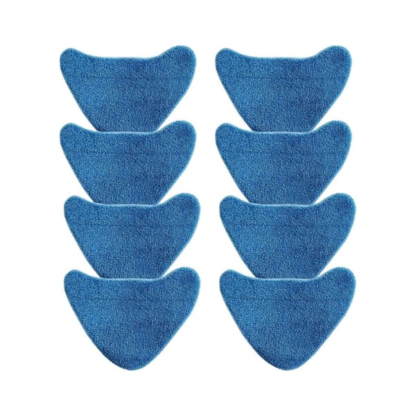 Mikrofiber Moppputer for Støvsugere Tilbehør Feie Robot Reservedeler Mopp Kluter for WH01100 WH20200 WH21000 Modeller 8pcs