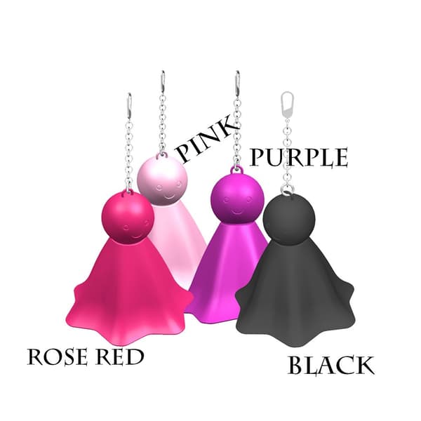 Nippelstimulerande Slickande Vibrator Bröst ROSA - i lager pink