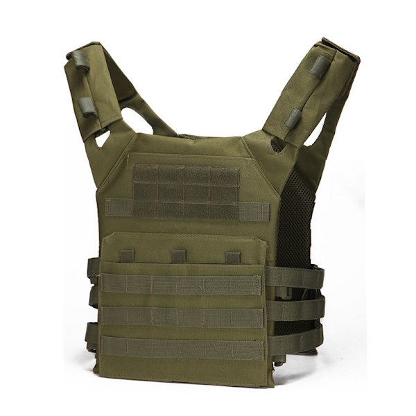 Okali Combat Vest Utomhus Taktisk Väst Multifunktionell Molle Väst Kamouflage Jpc Taktisk Väst Army Green Free Size