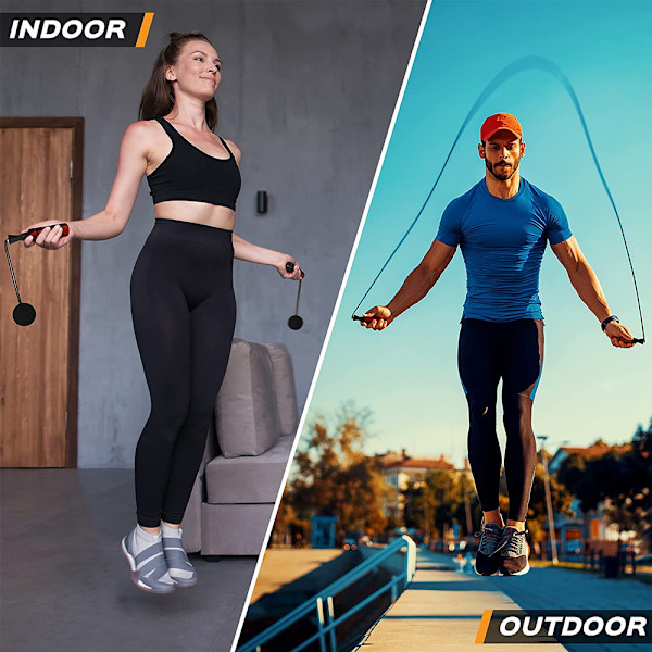 Viktad hopprep No Line Speed Rope För Fitness Workout för graffiti red red ball red rope graffiti red red ball red rope