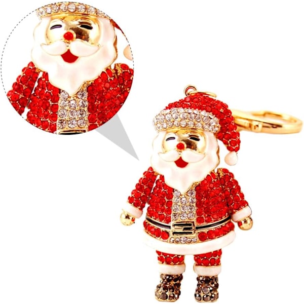 Jultomten Crystal Bag Charm Ornaments（1st）