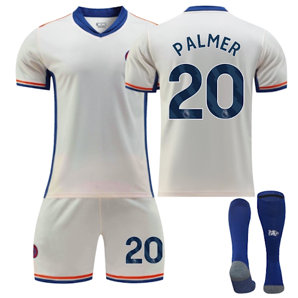 Chelsea Hemma Barnfotbollströja 2024-2025 - Palmer Nr 20 - Strumpor L No. 20 - Socks L