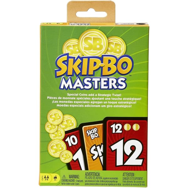 Skip-Bo Masters-familjekortspel