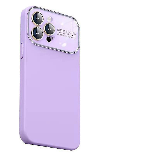 Passar för enfärgat silikon iPhone15 mobilskal iphone14promax_max