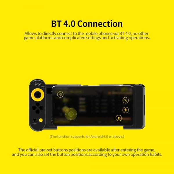 iPega PG-9167 BT 4.0 Trådlös Gamepad Stretchbar Spelkontroll