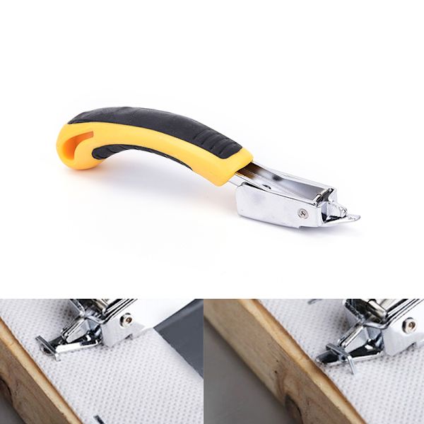 Ny Duty Polstring Hæfteklammerfjerner Negletrækker Kontor Professionel Gul Yellow 1pc