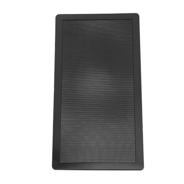 10 stk PC-vifte støvnettfilter PVC-datamaskin PC-etui støvtett filterdeksel magnetisk svart 120x240mm