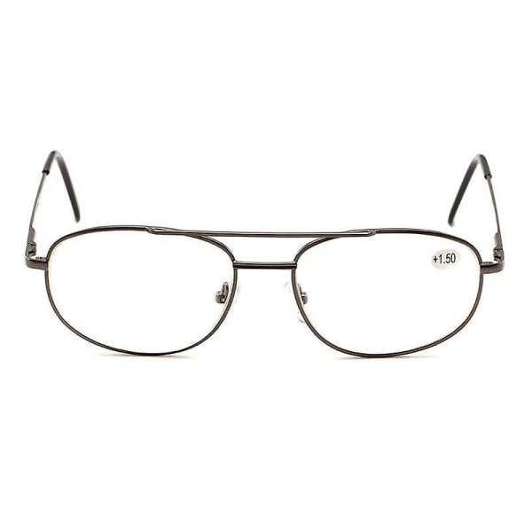 Unisex båge Glasögon Mode Läsglasögon Herraffärer Presbyopiska glasögon Äldre Optiskt glas,200