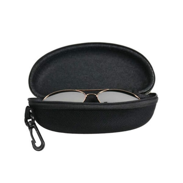 Paket med 3 Solglasögon Glasögonfodral Case Hårt case med bältesklämma