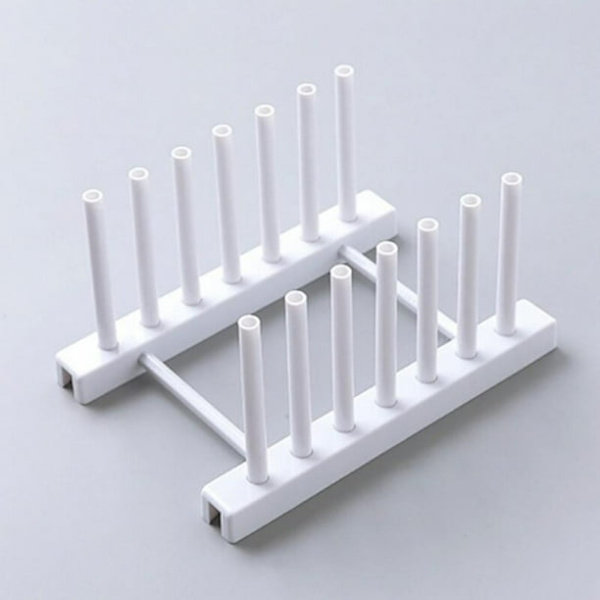 st Creative Plastskål Tallrikställ Lock Köksmaterial Dräneringsställ white