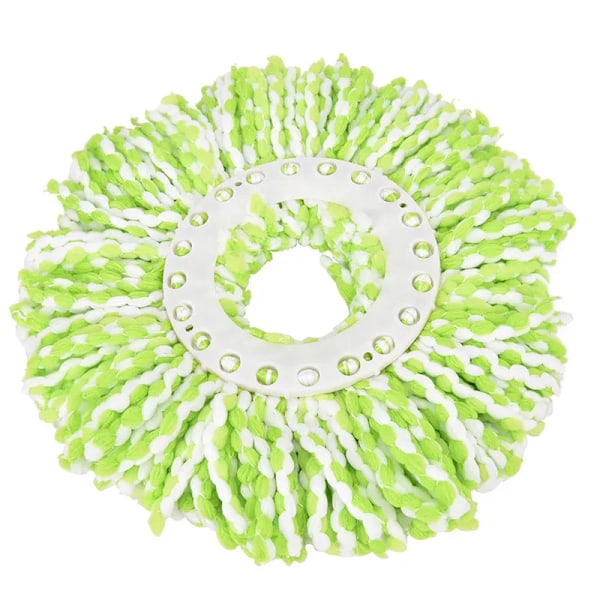 UUTUUS Magic Replacement Refill 360° Spin Puhdistuslevy Mikrokuitu Mop-Pää vihreä