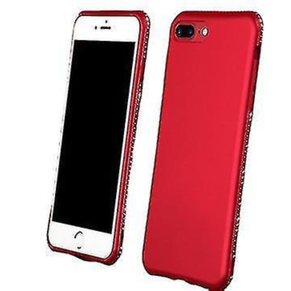SQBB Tpt diamante phone case för iphone (röd)