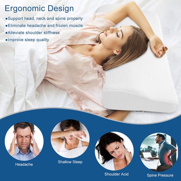 Memory Foam Kudde Huvudkuddar Ortopedisk Kudde_ma