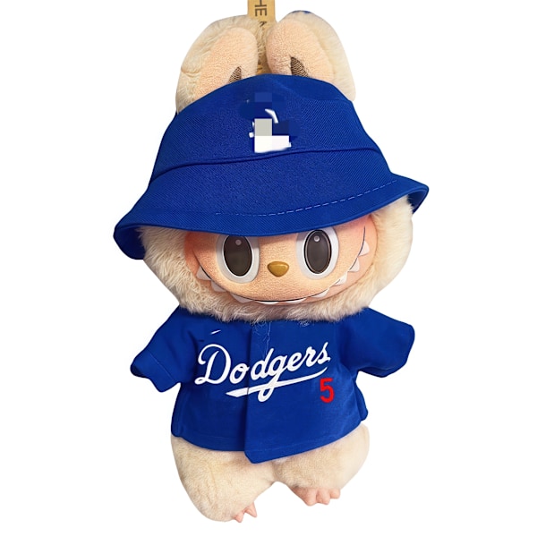 /NC/Labubu Vaatteet Asu Kirsikankukka Labubu Vaatetustarvikesetti Labubu Vaate Dodgers Set 3-Only hoodies