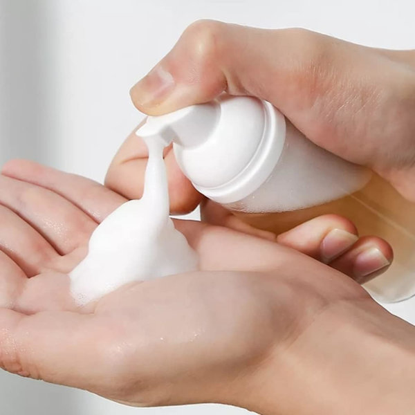 24 stk. skumpumpeflaske, 30 ml tom flaske til rejser, plast sæbedispenser, skumdispenser flaske, minipumpe dispenser til rejser