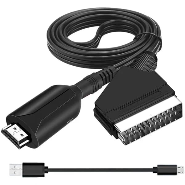 SCART–HDMI-muunnin, all-in-one SCART–HDMI-sovitin, 1080P – max