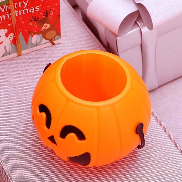 Halloween-kurpitsasanko - suuri appelsiini