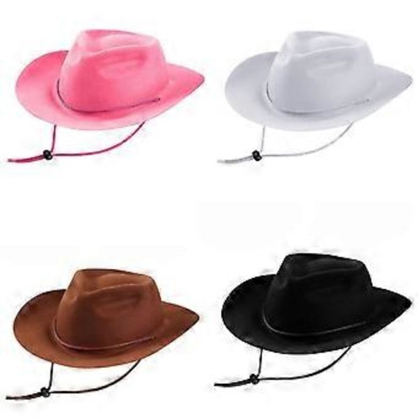 Lasten cowboy-hattu, aurinkohattu kalastukseen, esiintymisiin, retkeilyyn (Pinkki) Pink