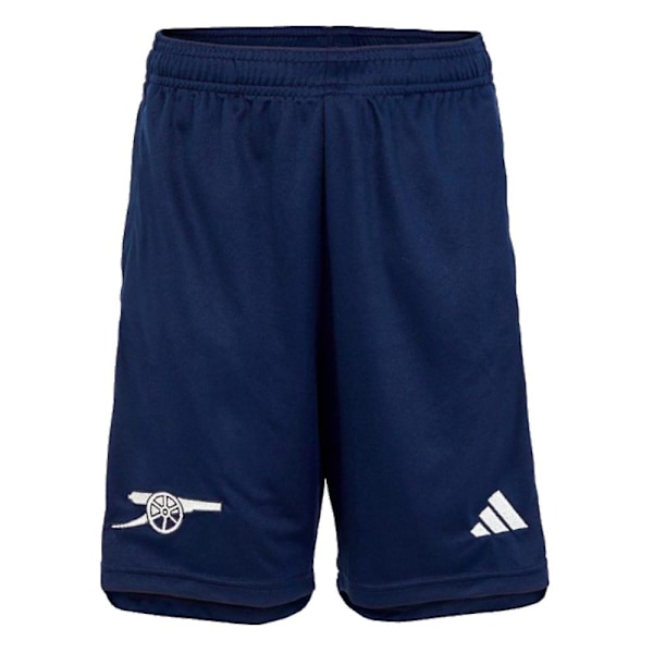 2023-2024 Arsenal Tredje Shorts (Marineblå) - Barn Navy Navy 7-8 Years - 22 inch Waist