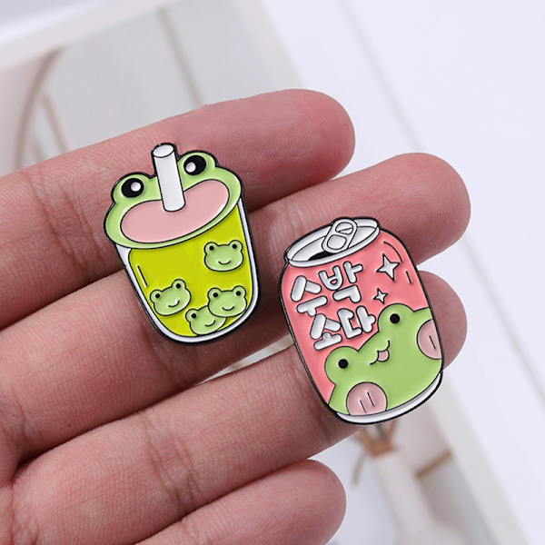 Retro dambrosch Påfugl Corsage Djur Cartoon Brosch Pin