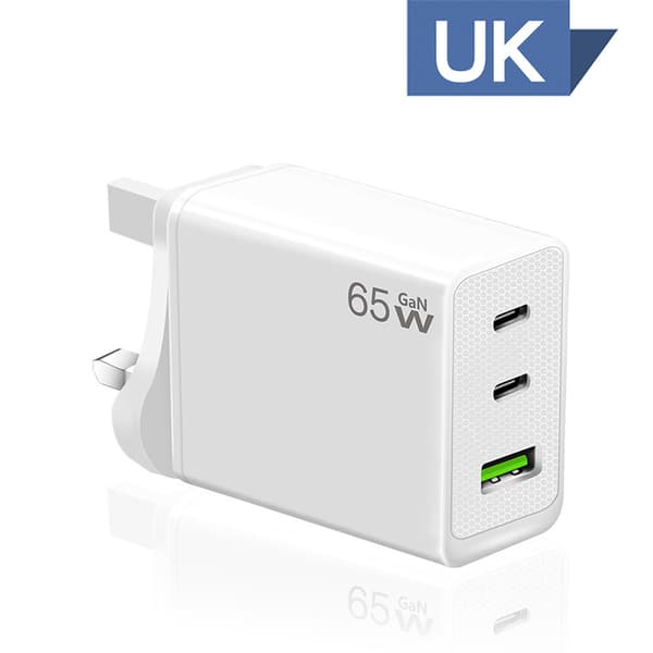 65W USB Type-C GaN-lader Power F EU-plugg_max EU-Plug