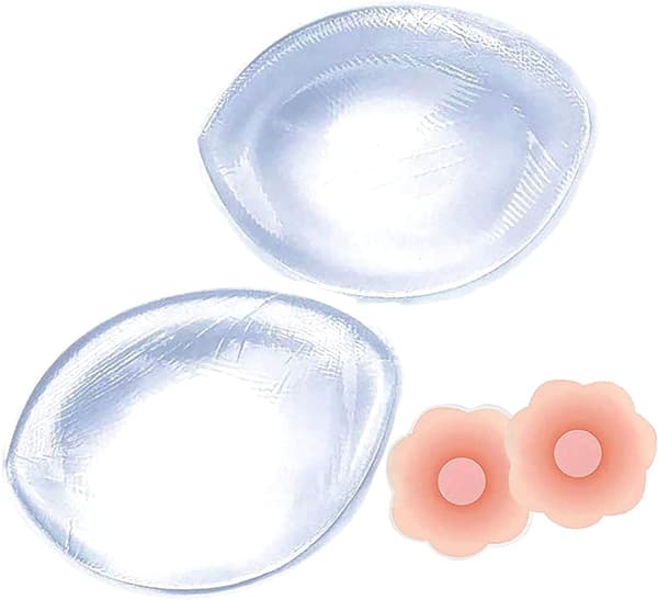 Silikon BH Innlegg Bryst, BH Pad Inserts Klar - Perfet-max