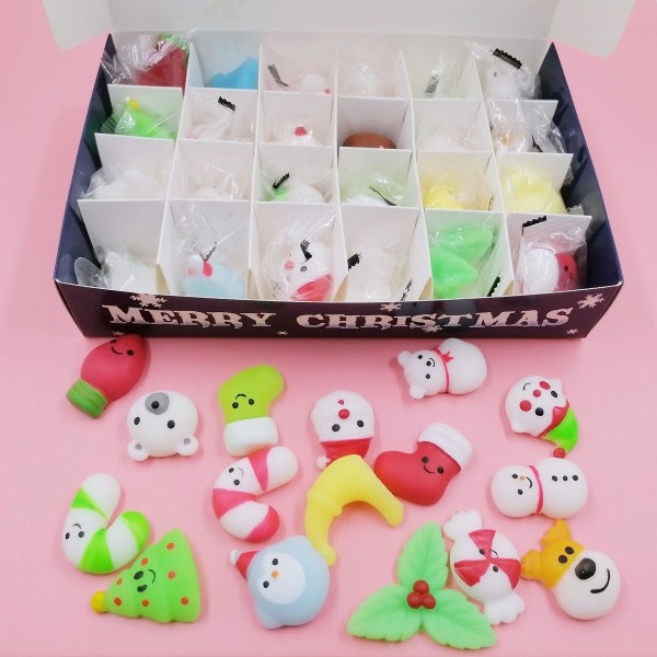 2021 Kawaii Cute Squishy Advent Calendar Christmas Fidget To