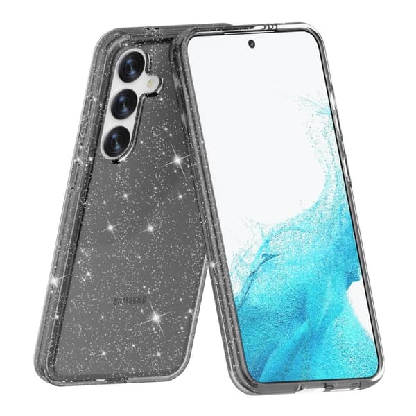 Samsung Galaxy S24 Kuori Kimalteleva Glitteri Musta[ad][_max 39