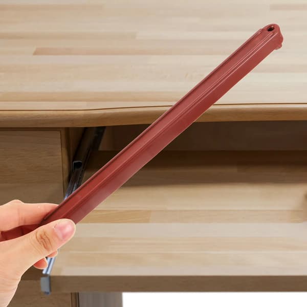 Plastikskuffeskinner Glideskinner til skabe Guider Kommode Reservedele Makeupbord—max