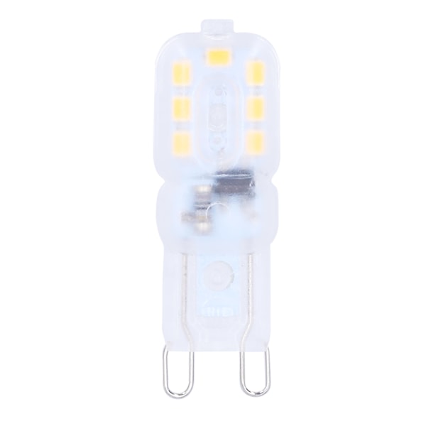 LED-maislampe 700lm dimbar 2835SMD G9 Bi-stiftslampe Lyskilde Varmhvit lys 220V