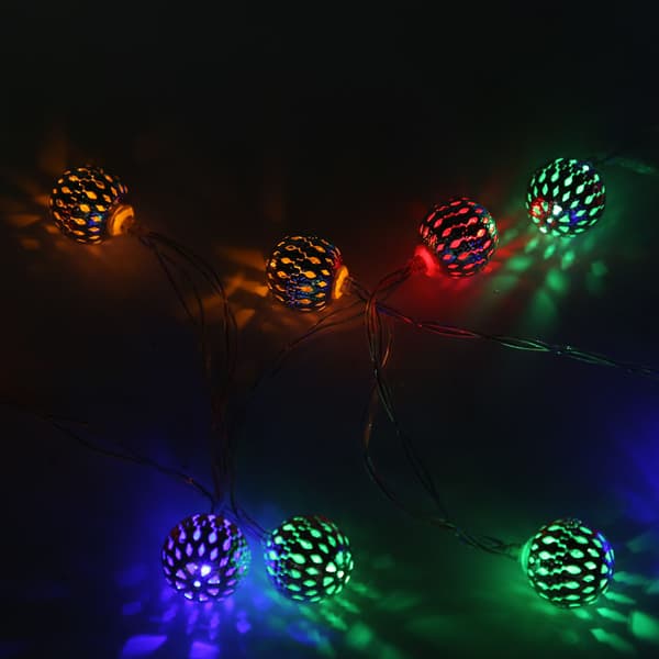 5m 40 LED-boll ljusslinga för sovrum gräsmatta landskap_max