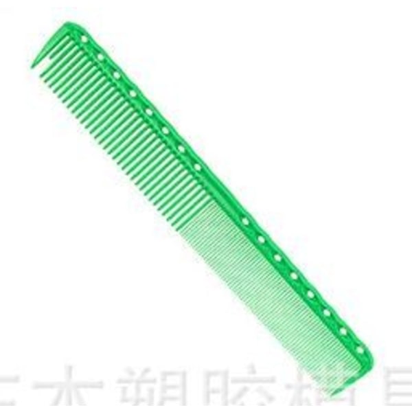 Salong Flattop Cutting Comb Kolan Frisör Brush Styling Grön