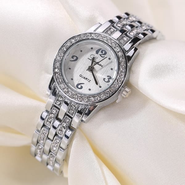 CQBB LVPAI XR1671-1 Diamantklänning Watch Full Steel Elegant Design Quartz