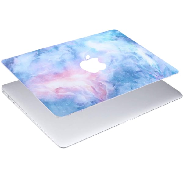 CQBB Plasthård cover kompatibel med MacBook 12 Retina (A1534) kompatibel bärbar datorfodral med tangentbord Film-stjärnhimmel
