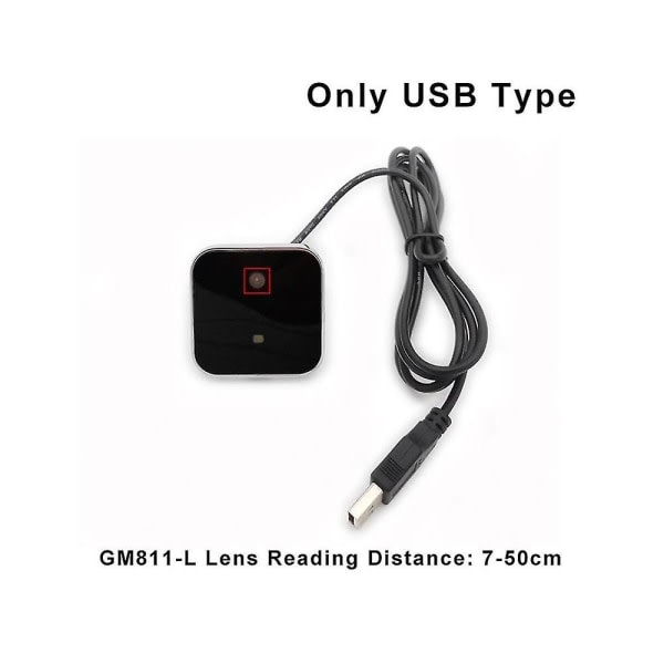 CQBB Gm811 Series Dc5v USB/uart Gränssnitt QR Code Scanner streckkodsläsare Support Windows Pdf417 Scanner