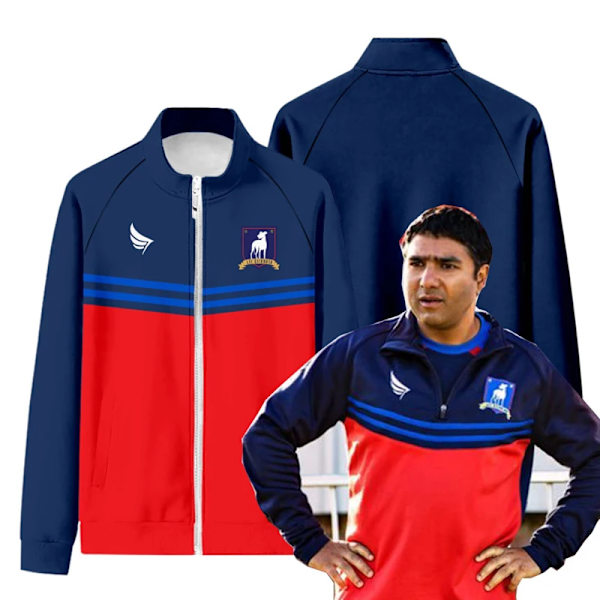 Ted Lasso Sæson 2 Fodboldtrøje Vintermode Herre/Kvinder AFC Richmond Cosplay Harajuku Cardigan Stativ Krave Lynlås Jakke 6 S 6 S