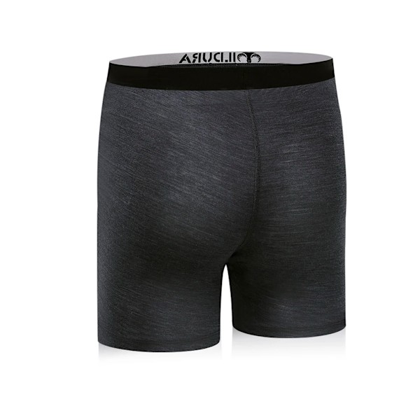 100% Merinould Boxer Briefs Mænd Merinould Undertøj Base Layer Merino Boxer Briefs Underbukser Blød Fugt Åndbar Aften 3 Pakke-Pakke A M