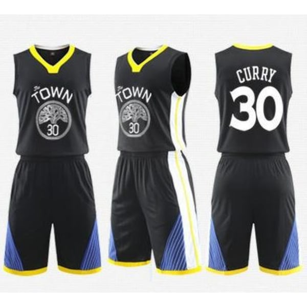 NBA 22/23 Warriors # 30 Ärmlös tröja för barn Baskettröja för vuxna 5XL 5XL