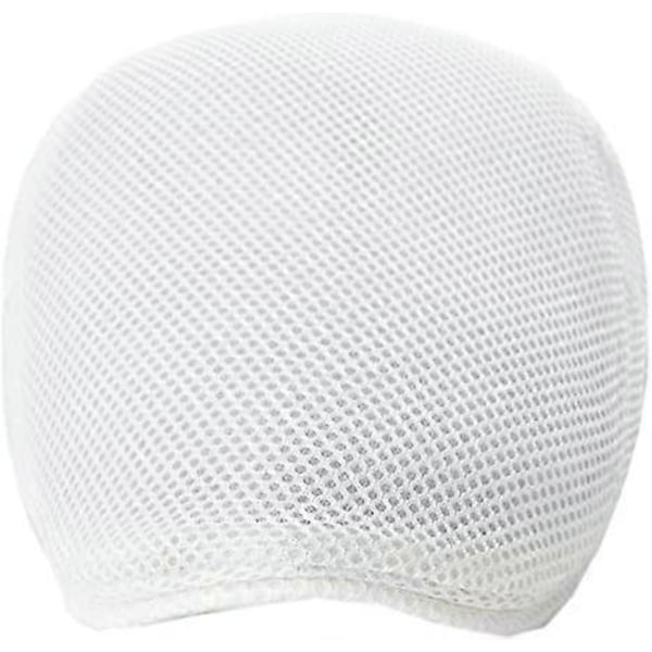 Herr Andningsbar Mesh Sommarhatt Justerbar Newsboy Basker Ivy Hatt Platt Hatt