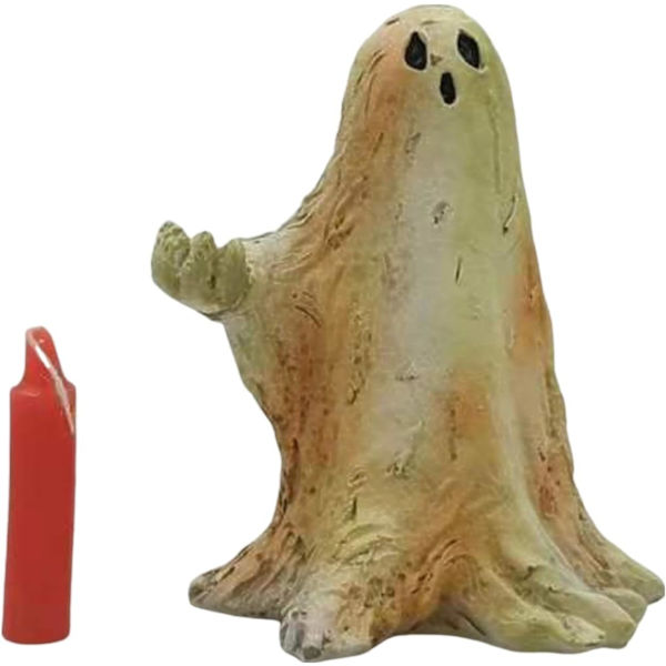 Haamu-patsas koristeeksi | Ihastuttavat hartsi-halloween-rekvisiitat kerrostetuille tarjottimille C