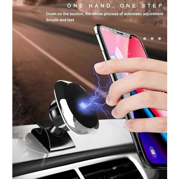 CQBB Universal biltelefonhållare självhäftande magnetisk mobiltelefonhållare Hållare Korrigerande korrigering Navigationsfäste Biltillbehör